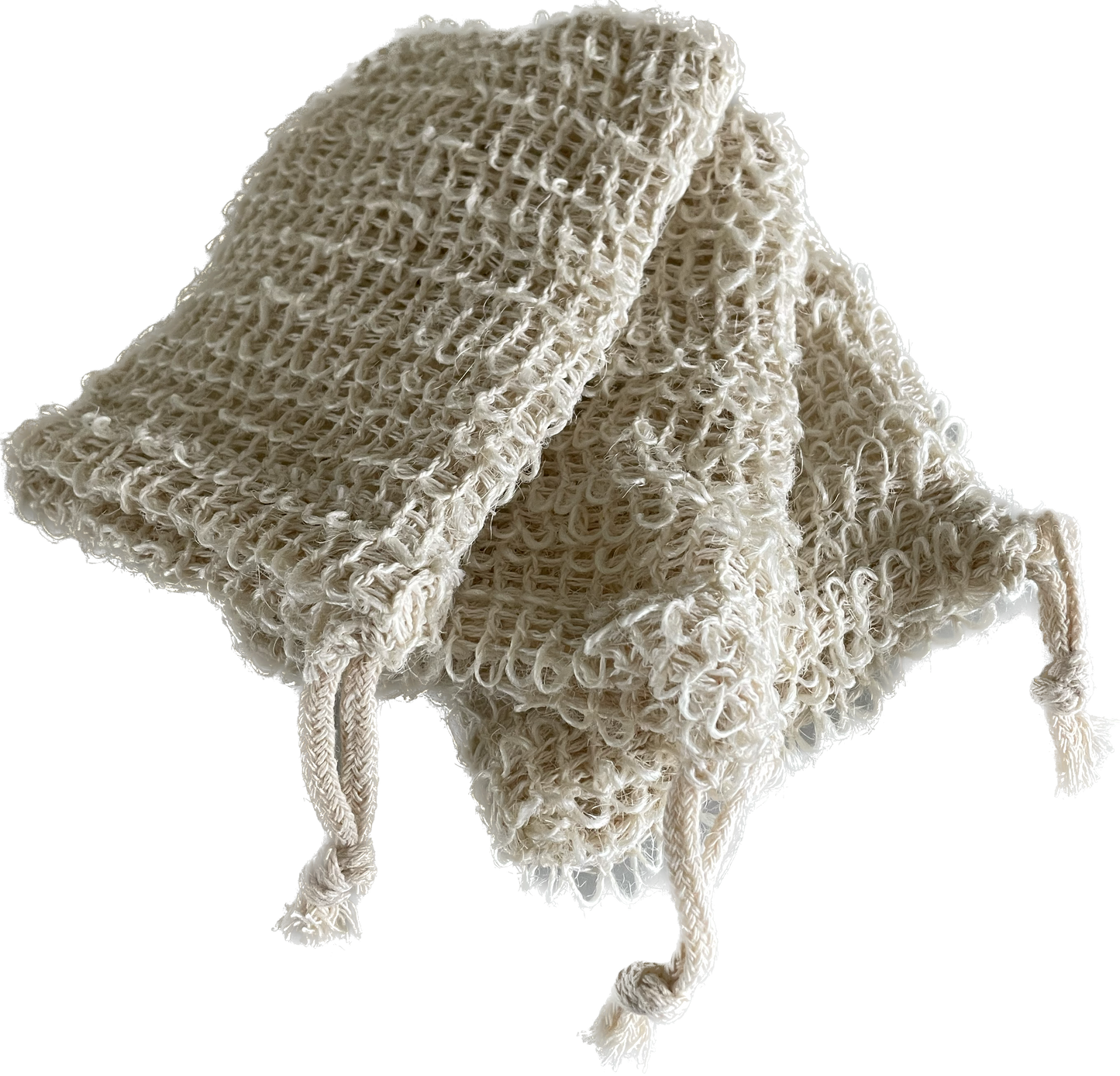 Natural Sisal Exfoliating Soap Bag