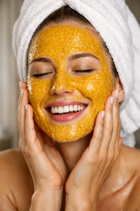 Recipe: Golden Glow Sea Moss Mask