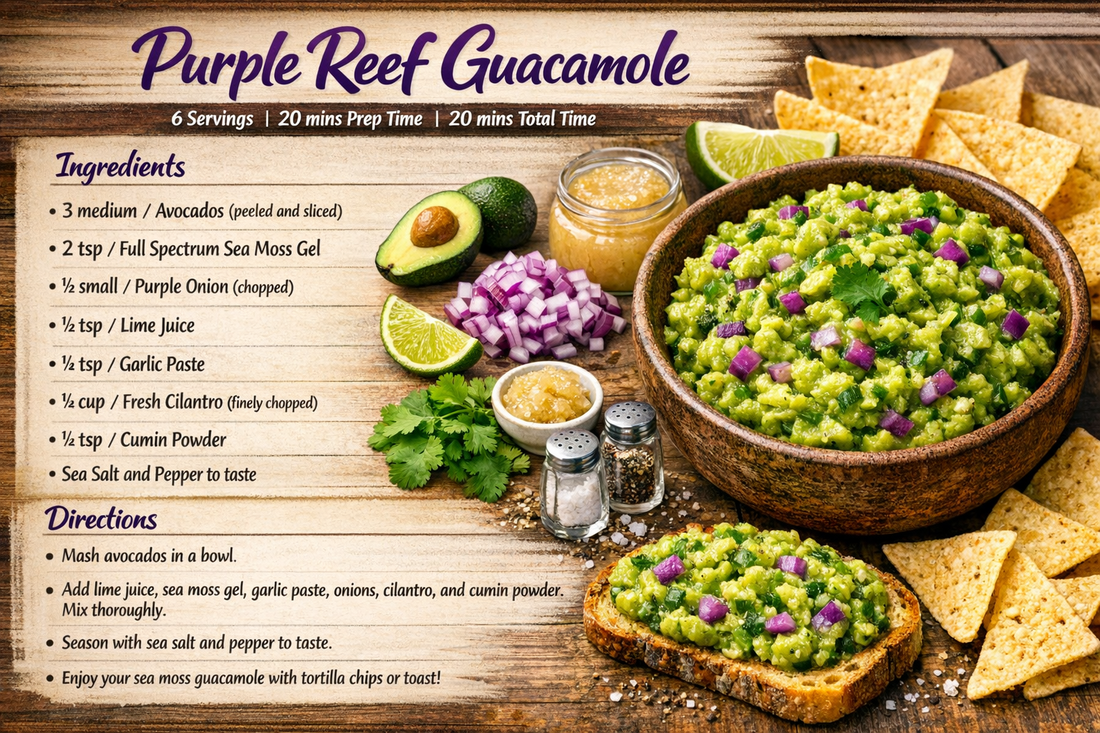 Recipe: Purple Reef Guacamole