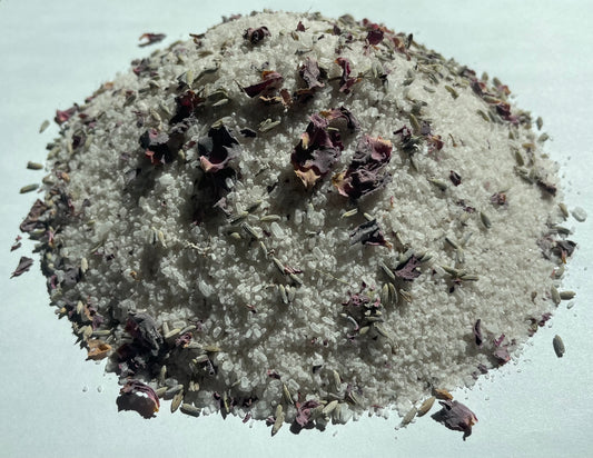 Lavender Rose Sea Moss Bath Salts