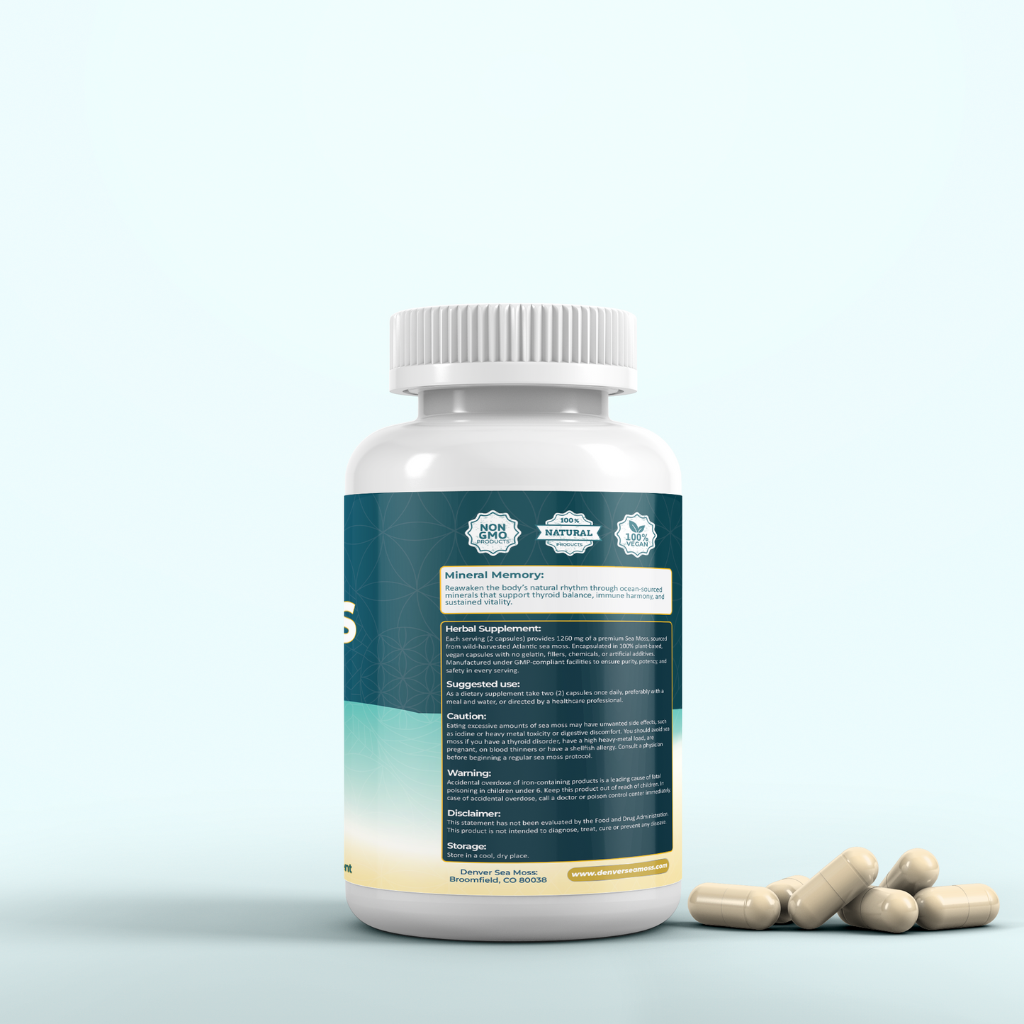 Pure Sea Moss Capsules